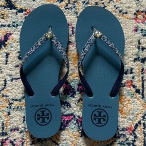 Tory Burch Printed Thin Flip-Flop